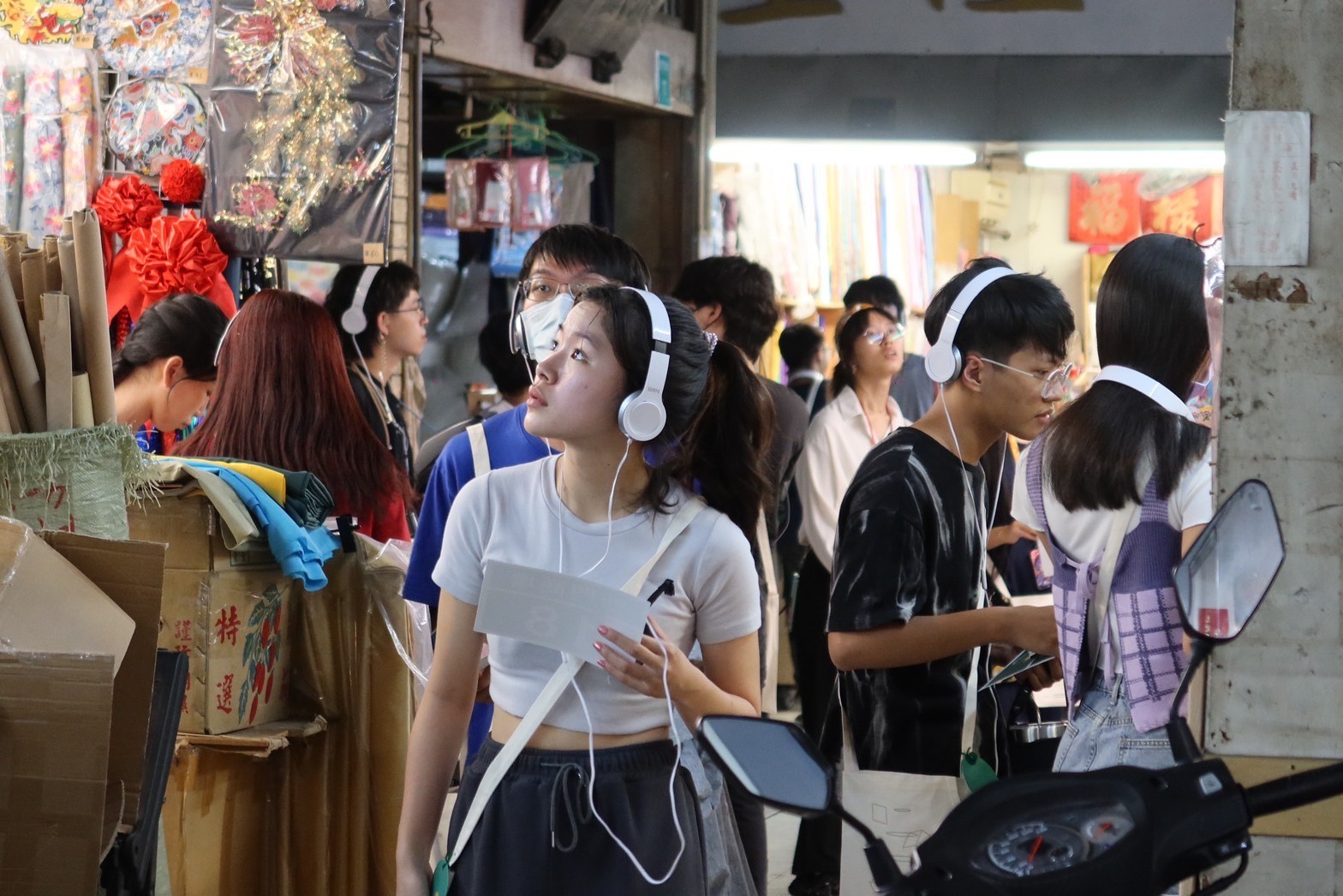 ｜圖說｜《穿越時空的訊息》現場照片｜臺南大學戲劇系提供