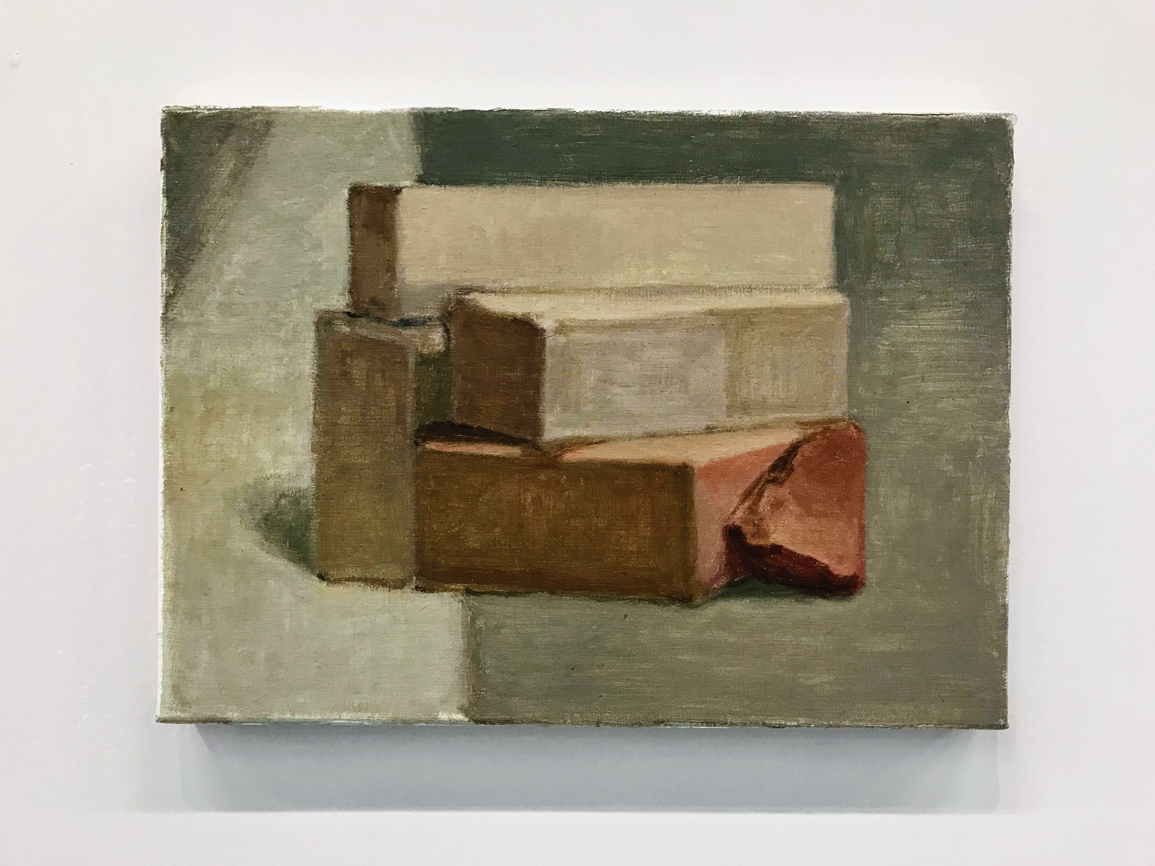 Chen Ching-yuan The Blocks VI 2021 Oil on canvas 24x33